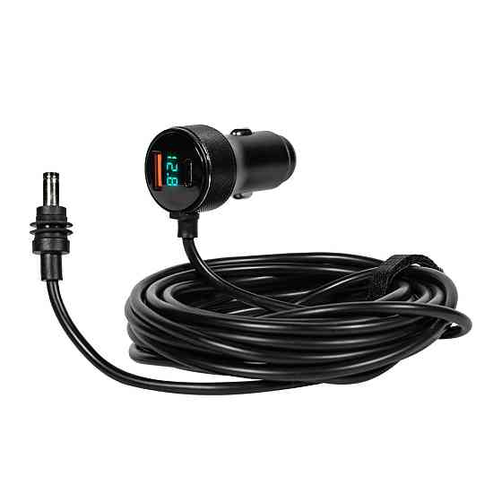Кабель живлення для Starlink Mini E-NET автомобільний прикурювач/DC з USB Type-C та LED 5м (73-00658) Киев