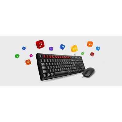 Комплект Genius KM-100SE USB UA Black (31330009410) Вінниця
