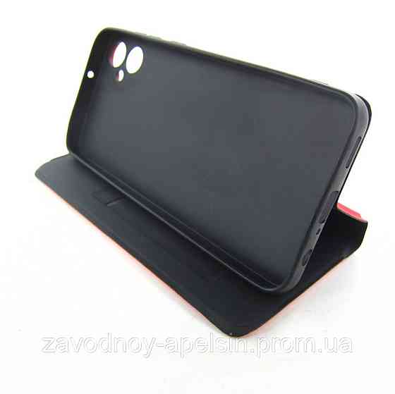 Чохол-книжка Samsung A06 A065 Захист камери (червоний) Одеса