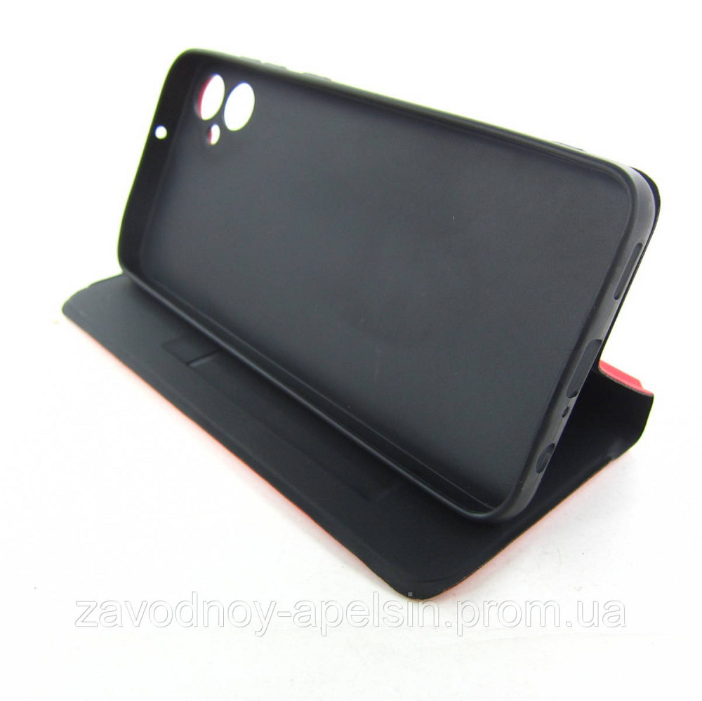 Чохол-книжка Samsung A06 A065 Захист камери (червоний) Одеса - фото 3