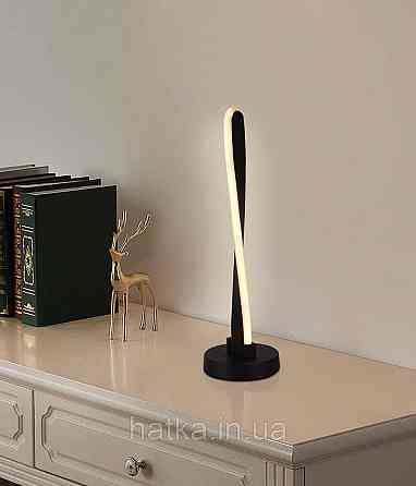 Настольная лампа светодиодная TD2034 BK 12W черная Киев
