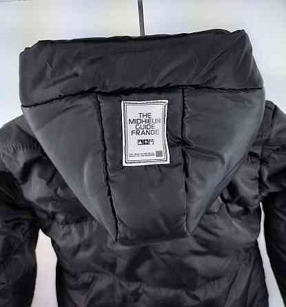 Демисезонная  черная куртка для девочки на 6,7 лет Николаев