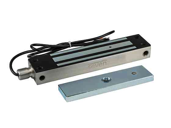 Замок електромагнітний 300 кг SEVEN ML-7727W з неіржавкої сталі Київ