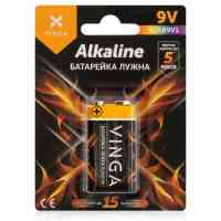 Батарейка 9V 6LR61 Alkaline Vinga (VJAB9V1) Київ