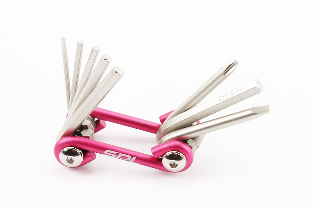 Ключ-набір 8 предметів (шестигранники 2,2.5,3,4,5,6мм, викрутки пряма та фігурна), SBT-51S Киев - изображение 1