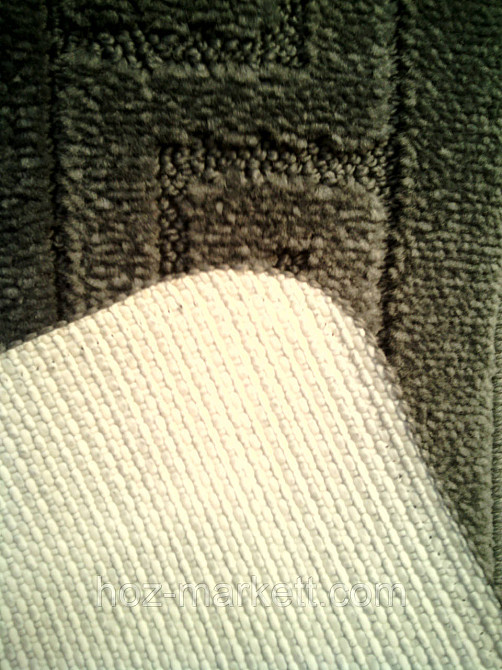 Набор ковриков для ванной и туалета серый производство Турция Харьков - изображение 5