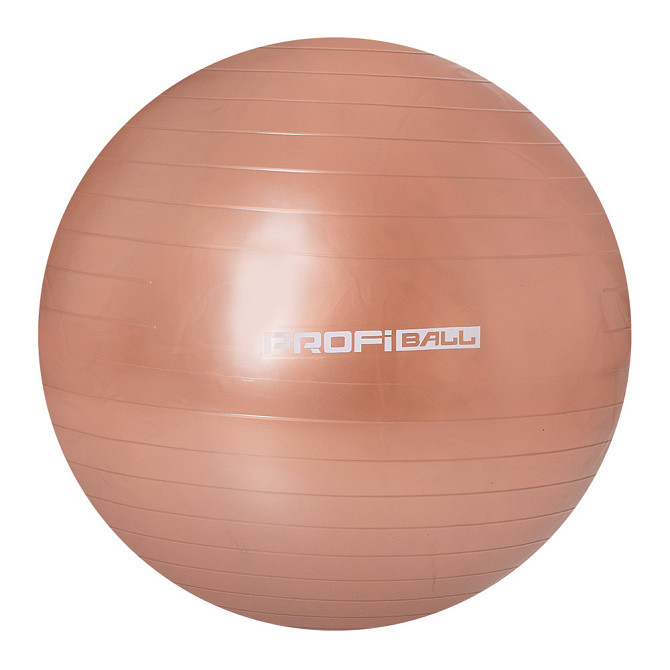 М'яч для фітнесу, фітбол, жимбол Profitball, 85 см коричневий Бровари - фото 1