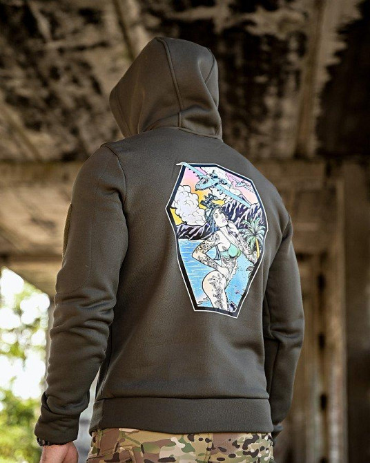 Тактичне худі TERNOVA олива Авіація ПП7972 Одеса - фото 6