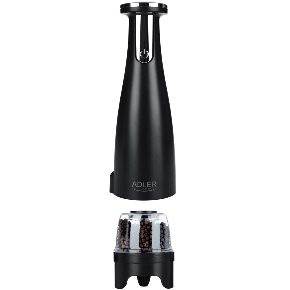 Млинок для спецій Adler AD 4449 black електричний/150мл/керамічні жорна/USB-C/3 змінні млинки/чорний Винница - изображение 5