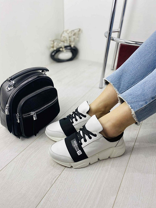 VLADEKS Кросівки жіночі VLADEKS 1074 білі (весна-осінь, шкіра натуральна) (3182) Коломыя - изображение 8