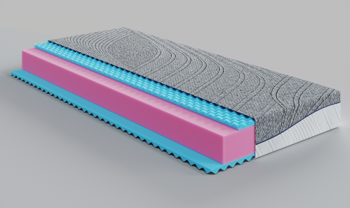 Ортопедический матрац Bello/Белло беспружинний ТМ Нighfoam 90х190 Харьков - изображение 1