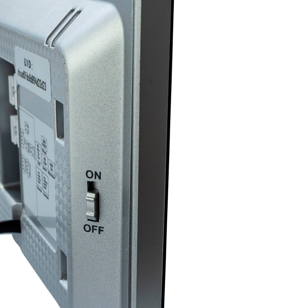 Відеодомофон 7 дюймів з Wi-Fi SEVEN DP-7576-W2K black Київ - фото 6