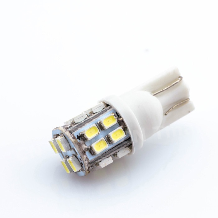 Світлодіодна лампа AllLight T10 20 діодів SMD 3020 W2,1x9,5d 12V WHITE Харків - фото 1