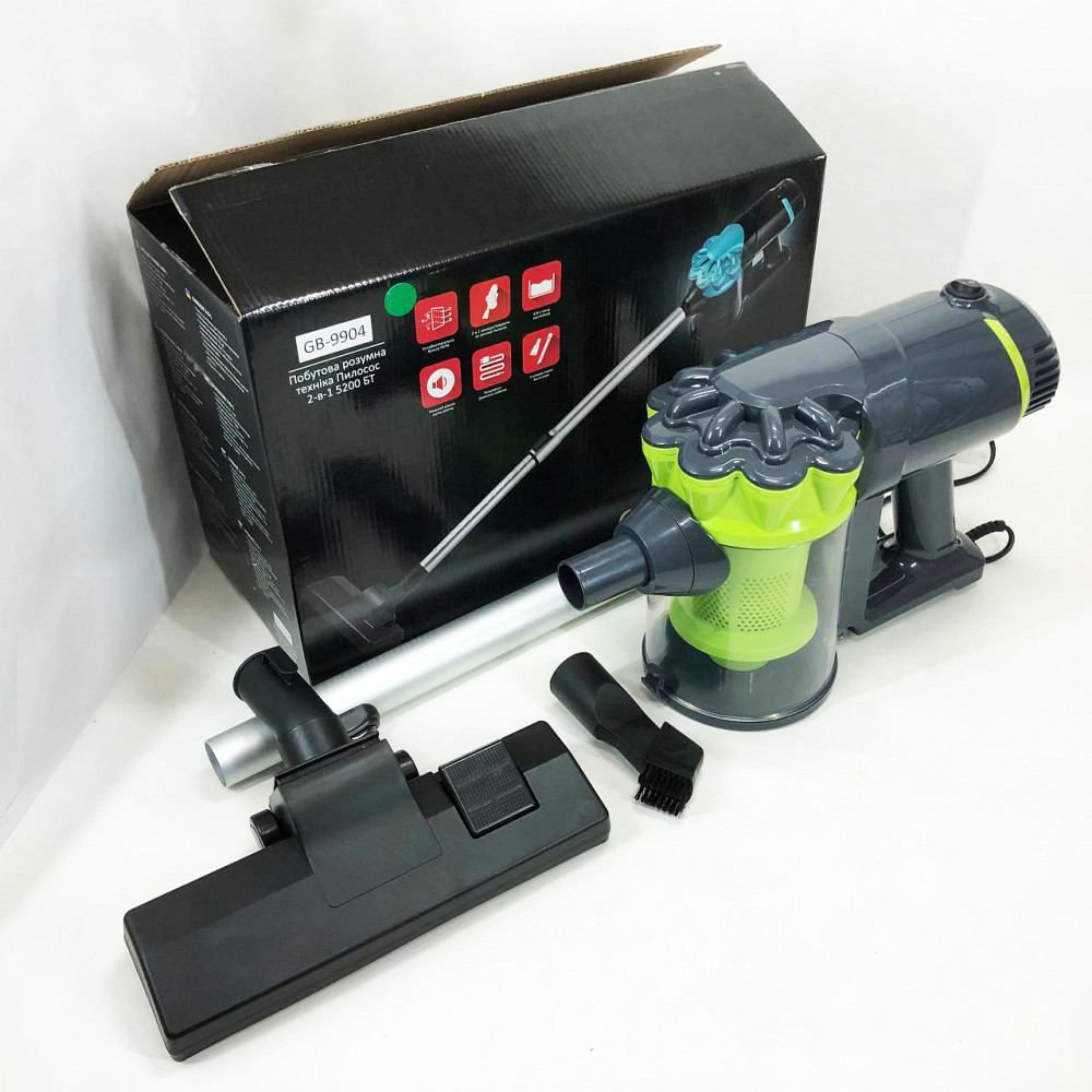 Вертикальный вакуумный пылесос GOLDBERG GB-9904 5200 Вт, Вертикальный пылесос для паркета TX-32 Львов - изображение 11