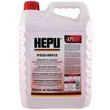 HEPU P900-RM12-005 — Антифриз готовий до використання 5L | Червоний | -38°C | Ready Mix | Преміум захист системи охолодження Ковель