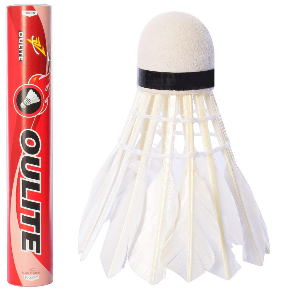 Перьевой воланчик для бадминтона Profi 1 шт Бровары - изображение 1