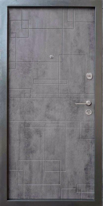 Форт-М Двері квартирна модель Лабіринт комплектація "Стандарт Плюс" колір Оксид темний Київ - фото 2