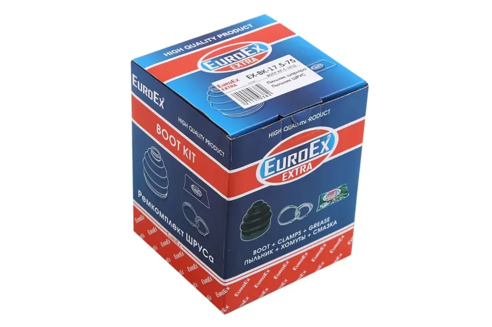 Пыльник ШРУС  универс. EuroEx  17.5*36/58/63/75 мм с хомутами Винница - изображение 2