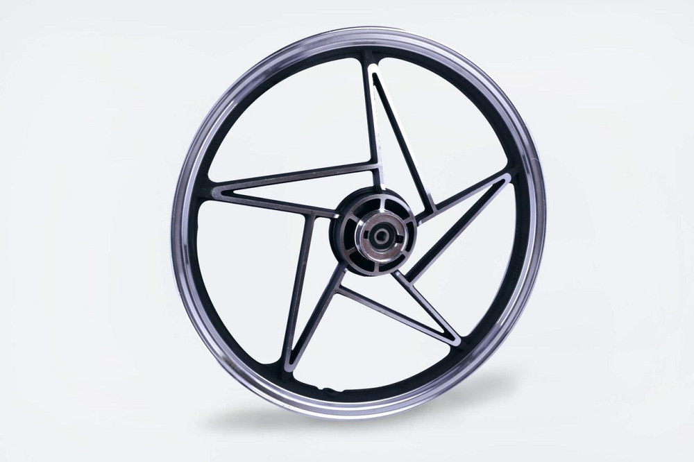 Диск колеса 1,6*18 (перед, диск) (легкосплавний) мотоцикл 125J Мукачево - фото 1