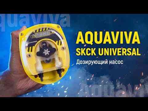 Перистальтический дозирующий насос для бассейна 250 м3 Aquaviva SKCK Universal 1.5-4 л/час с таймером Киев