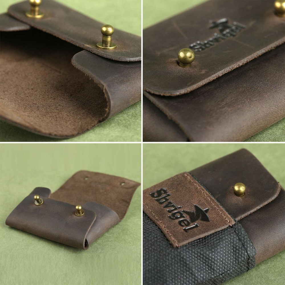 Візитниця SHVIGEL 16160 Коричнева Київ - фото 1