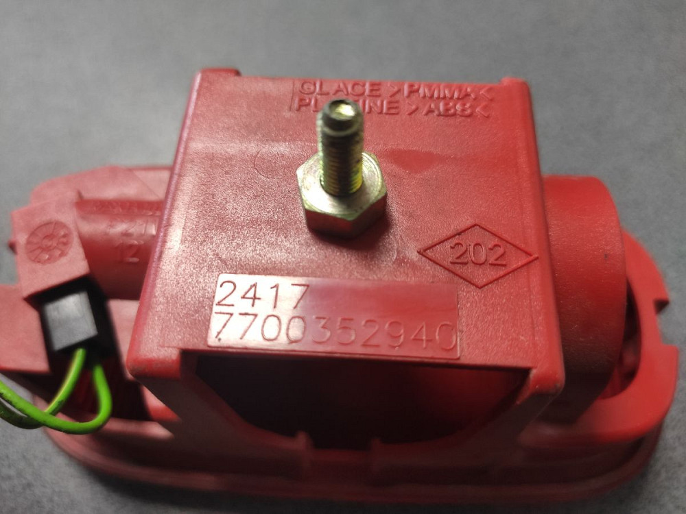 Ліхтар задній (додатковий стоп сигнал) Citroen Jumpy 1996-2006 (7700352940) Ковель - фото 2