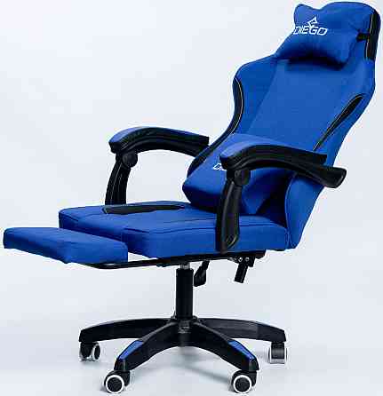 Кресло геймерское DIEGO Soft Dark Blue Киев
