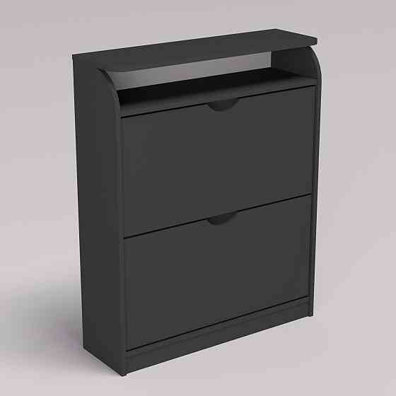 Тумба для обуви №1, Антрацит, 800/250/1000 Львов
