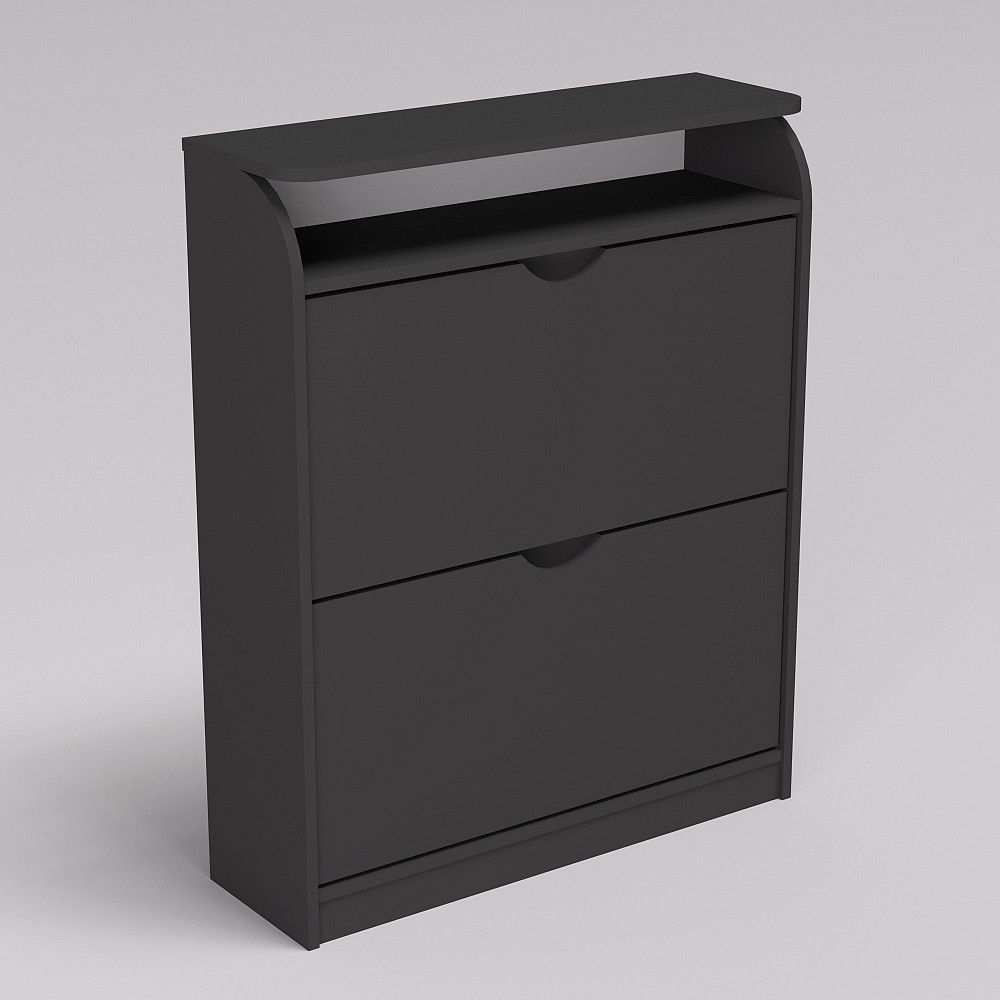 Тумба для обуви №1, Антрацит, 800/250/1000 Львов - изображение 4