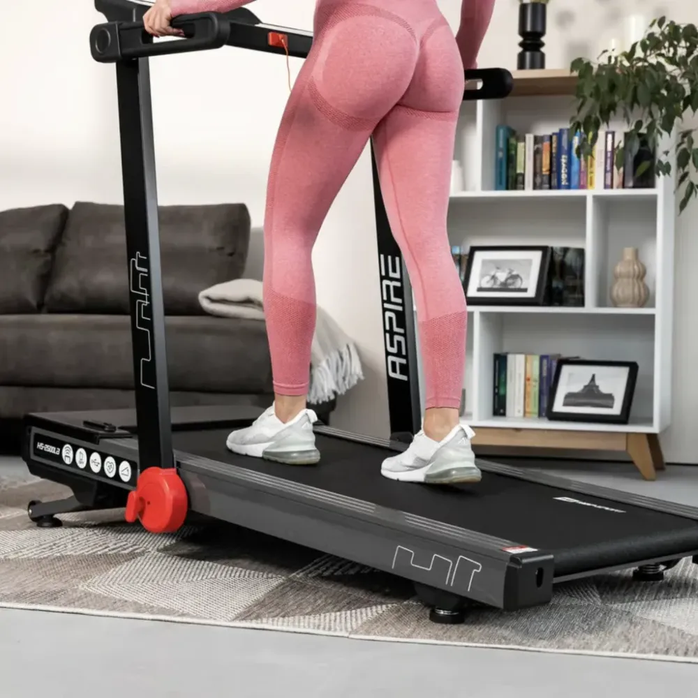 Беговая дорожка электрическая Hop-Sport HS-2500LB Aspire черный Киев - изображение 6