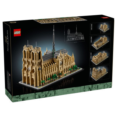 Конструктор LEGO Architecture Нотр-Дам-де-Парі (21061) Вінниця - фото 6