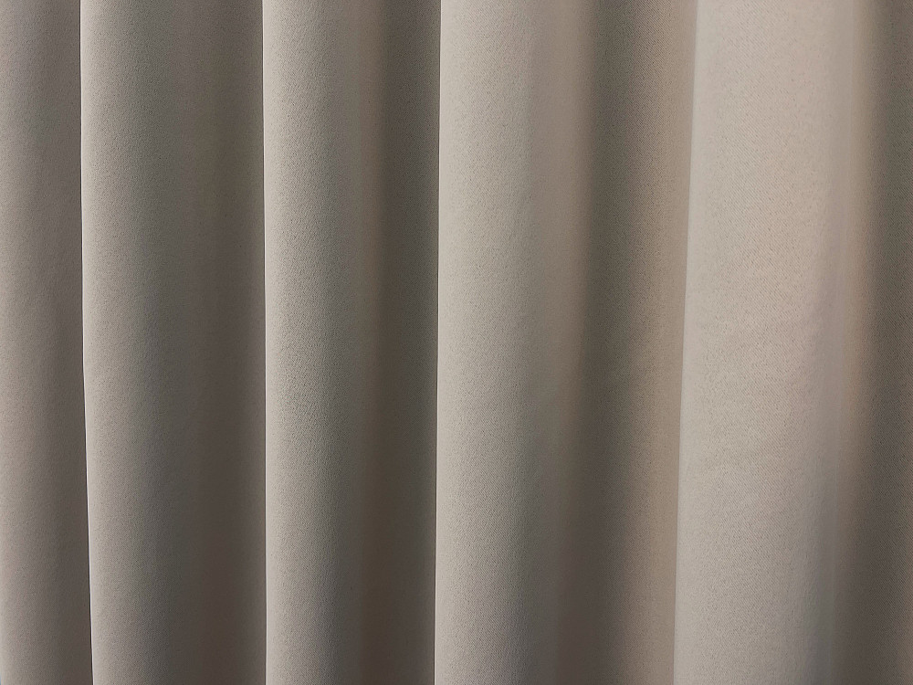 Комплект штор коротких VR-Textil Bagema Rvs № 1896ш 140х170 см 2 шт Серо-бежевый (35-0444) Киев - изображение 7