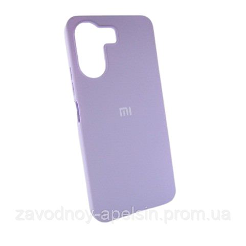 Xiaomi Redmi 13C Poco C65 Силіконовий чохол Мікрофібра (ліловий) Одеса
