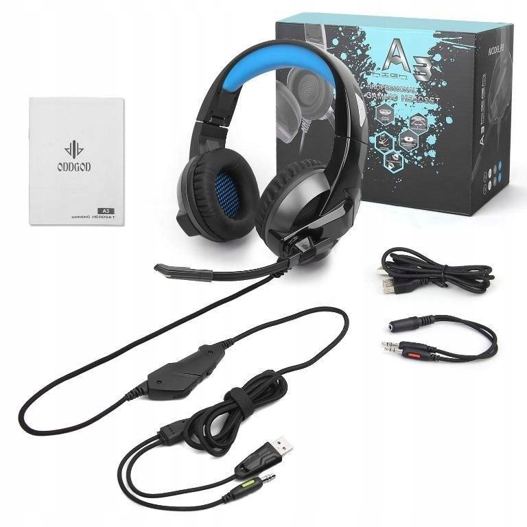 Полноразмерные Игровые Наушники с микрофоном High Performance (A3) Нововолынск - изображение 6