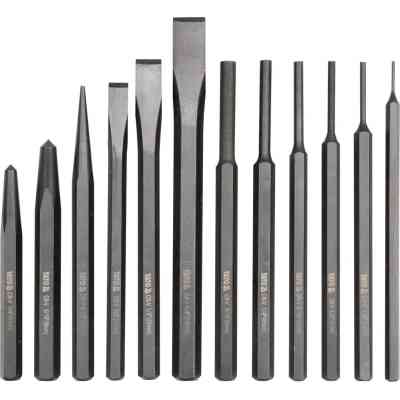 Набор инструментов Yato зубил и кернов 12 шт. (YT-4714) Винница