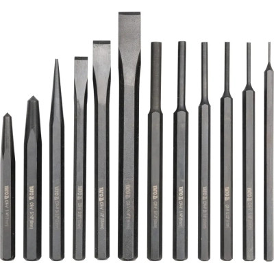 Набор инструментов Yato зубил и кернов 12 шт. (YT-4714) Винница - изображение 2