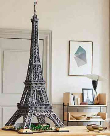 Конструктор Icons Eiffel Tower (10001 деталей) — масштабна колекційна модель Ейфелевої вежі з коробкою Київ