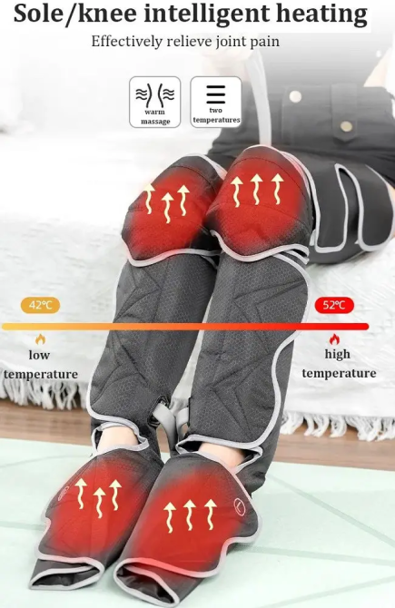 Универсальный массажер для ног Benbo FE-7208 с вибрацией и прогревом Винница - изображение 9