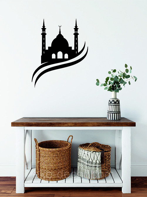 Декоративне настінне Панно «Іслам» Декор на стіну 110*90 см, Чорний Київ - фото 4