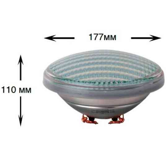 Светодиодная лампа для бассейнов Aquaviva GAS PAR56-270 LED SMD RGB Dimmer Киев