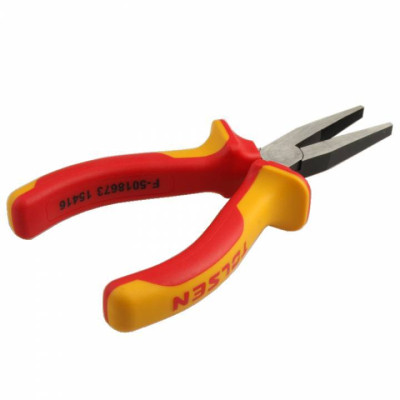 Плоскогубці Tolsen Premium прямі діелектричні VDE 160 мм Толсен (V16046) Вінниця - фото 3