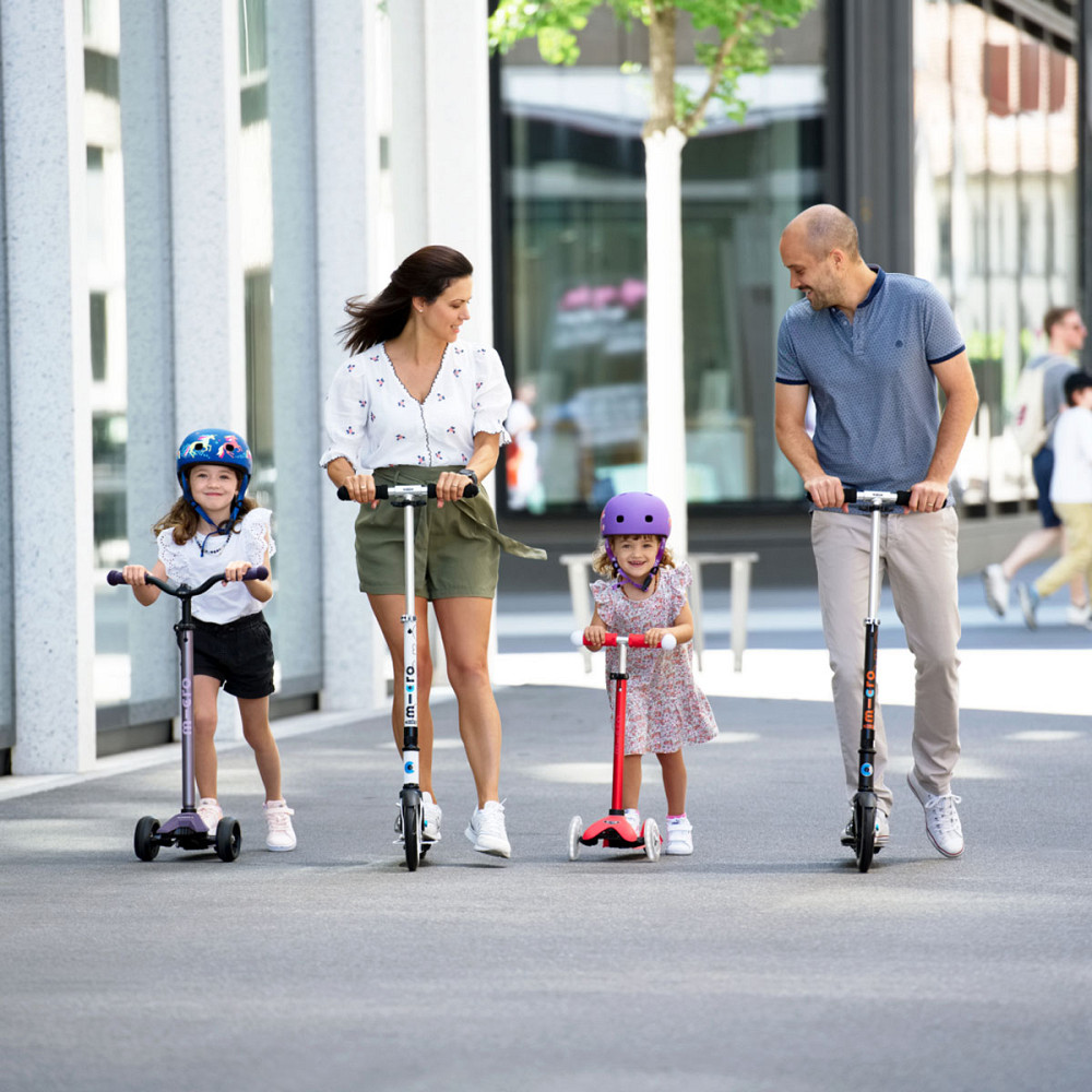 Захисний шолом Micro - Фіолетовий з квітами (48–53 cm, S) Днепр - изображение 10