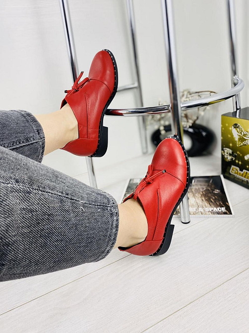 Sothby 's Туфлі жіночі Sothby 's T-593/2 червоні (весна-літо, шкіра натуральна) (2750) Коломыя - изображение 8