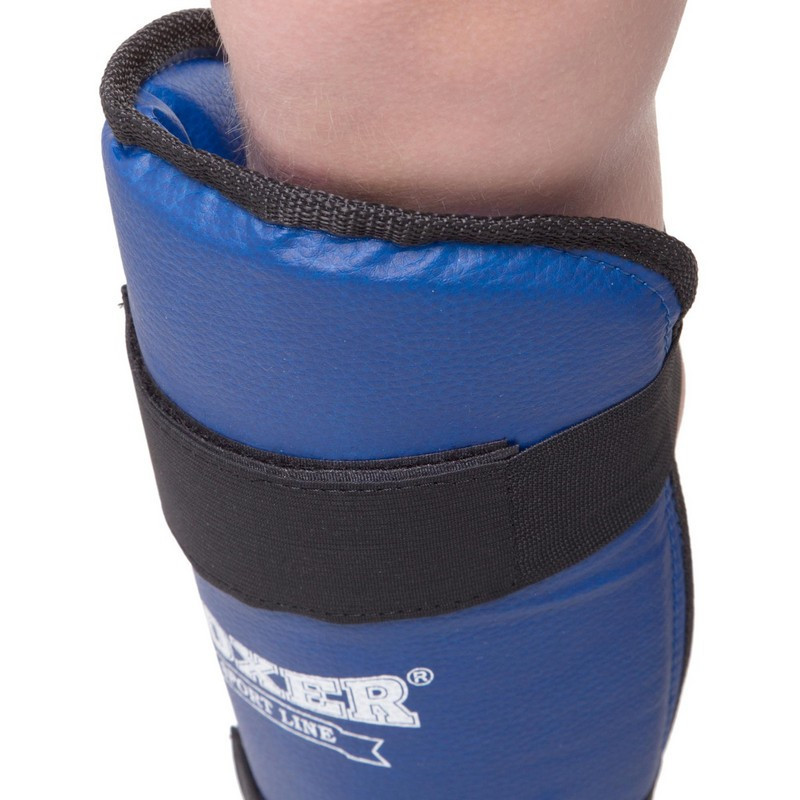 Защита для голени и стопы кожвинил 2002 BOXER XL Вишнёвое - изображение 3