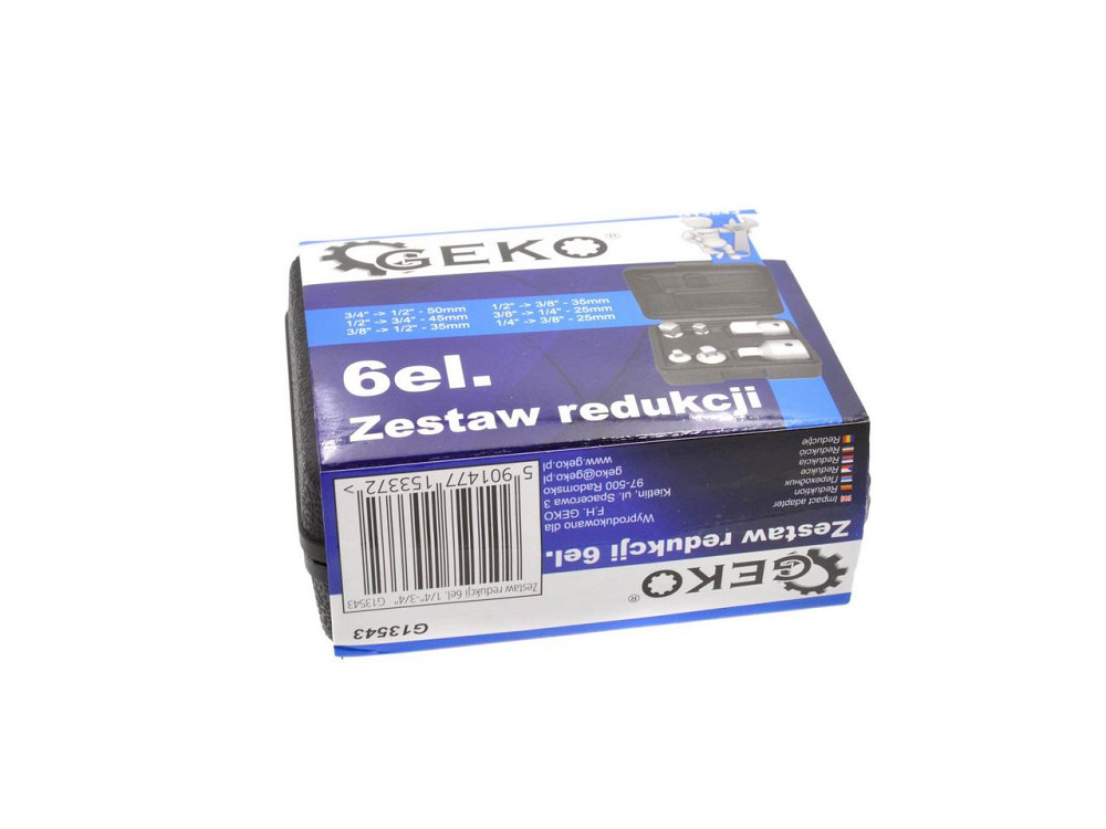 Набір перехідників головок "GeKo" різних розмірів від 1/4" до 3/4" Киев - изображение 3