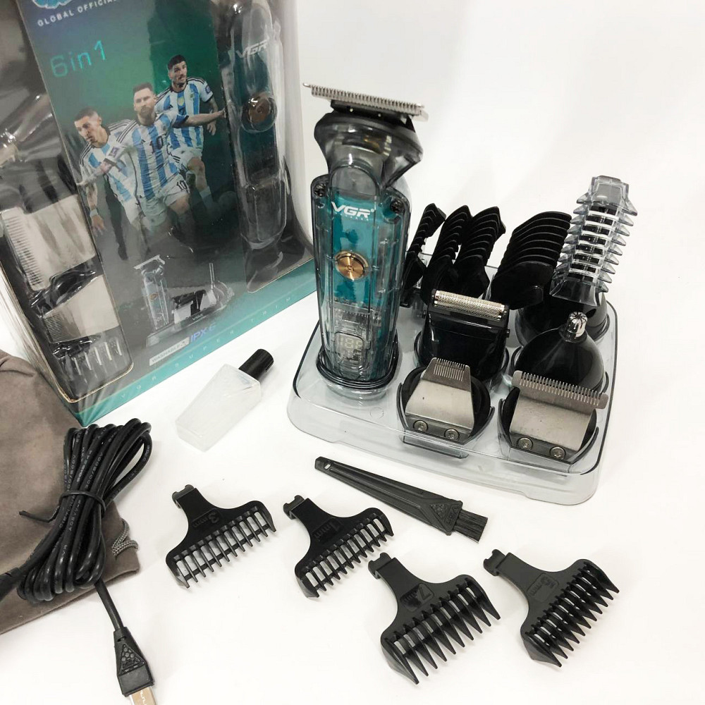 Профессиональная машинка для стрижки волос и бороды VGR Беспроводная машинка для стрижки дома VM-60 Львов - изображение 7