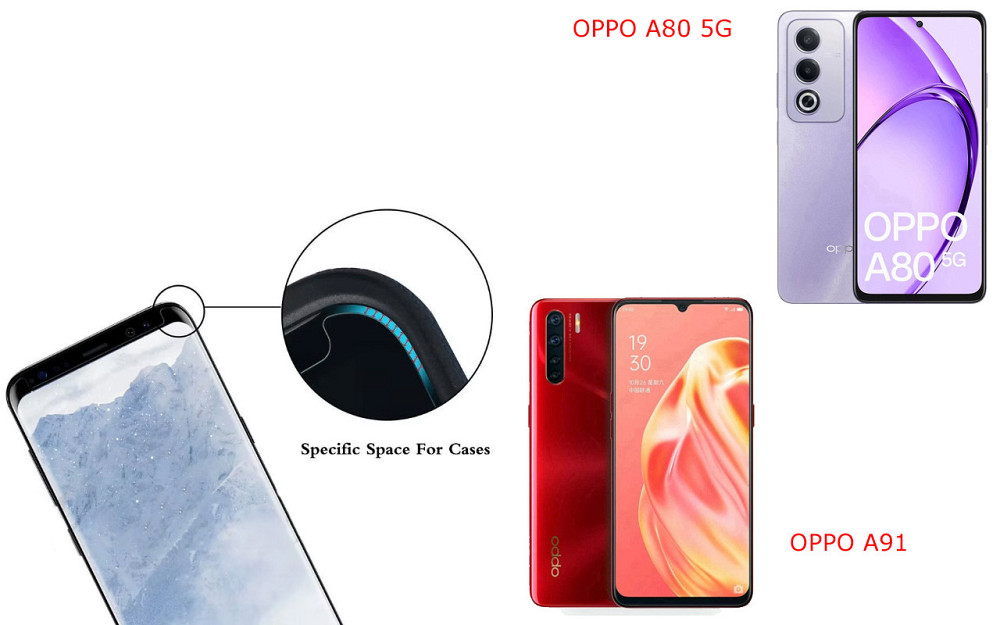 Захисне скло HyperGlass Pro для OPPO A80 5G, OPPO A91 – максимальна чутливість та захист Київ - фото 3