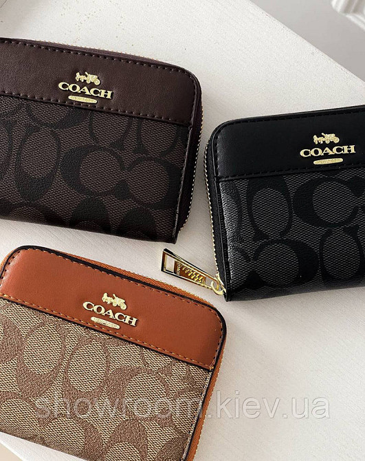 Жіночий маленький гаманець Coach (1378-1) Київ - фото 3
