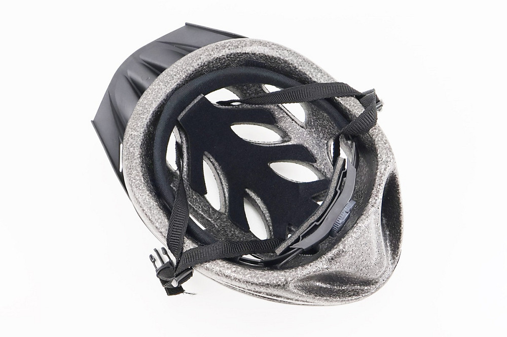 Шолом велосипедний M (54-57 см) знімний козирок, 12 вент. отворів, сірий MJ-004 Київ - фото 3