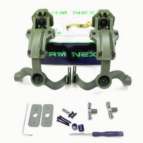 Крепление наушников ARM NEXT S40 | Крепление чебурашка на шлем Олива. a00020 Одесса - изображение 1